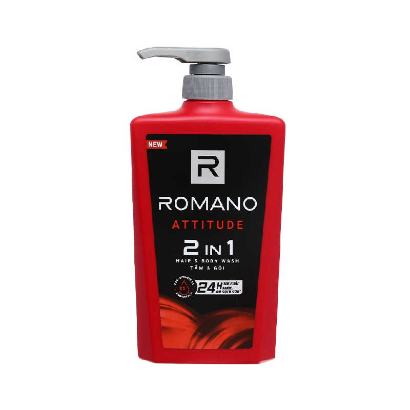 Tắm Gội 2 Trong 1 Romano Attitude 650g
