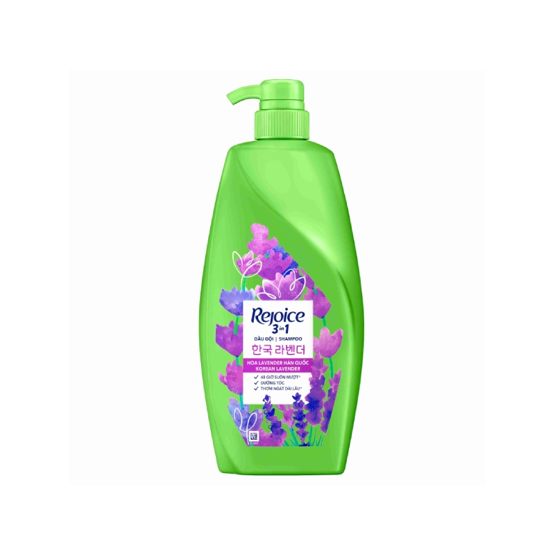 Dầu Gội Rejoice 3 in 1 Hương Hoa Lavender Hàn Quốc 630ml