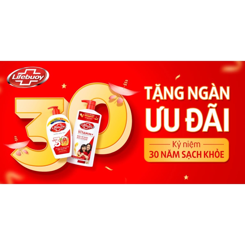 Sữa Tắm Lifebuoy Bảo Vệ Vượt Trội 800g (Mẫu trúng thưởng)