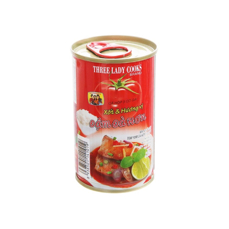 Cá Xốt Cà 3 Cô Gái Hộp 155g