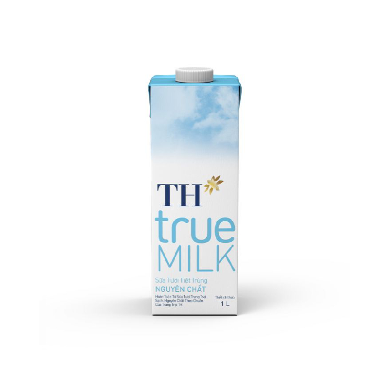 Sữa Tươi Tiệt Trùng TH true Milk Nguyên Chất Hộp 1L