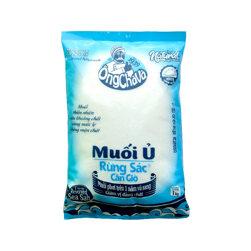 Muối Ủ Rừng Sác Cần Giờ (Ông Chà Và) 1kg