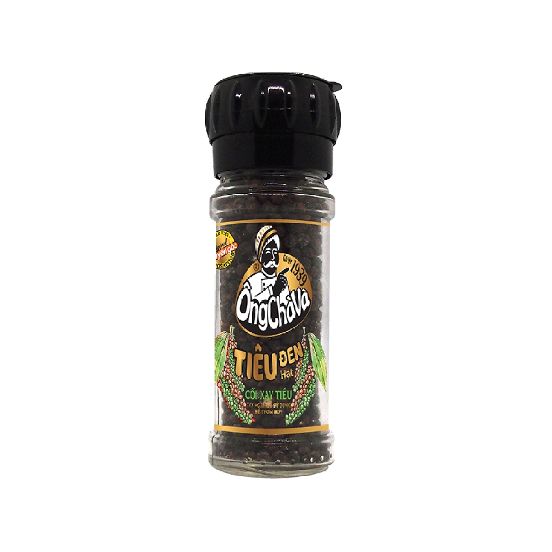 Tiêu Đen Hạt Hủ 40g - Cối Xay