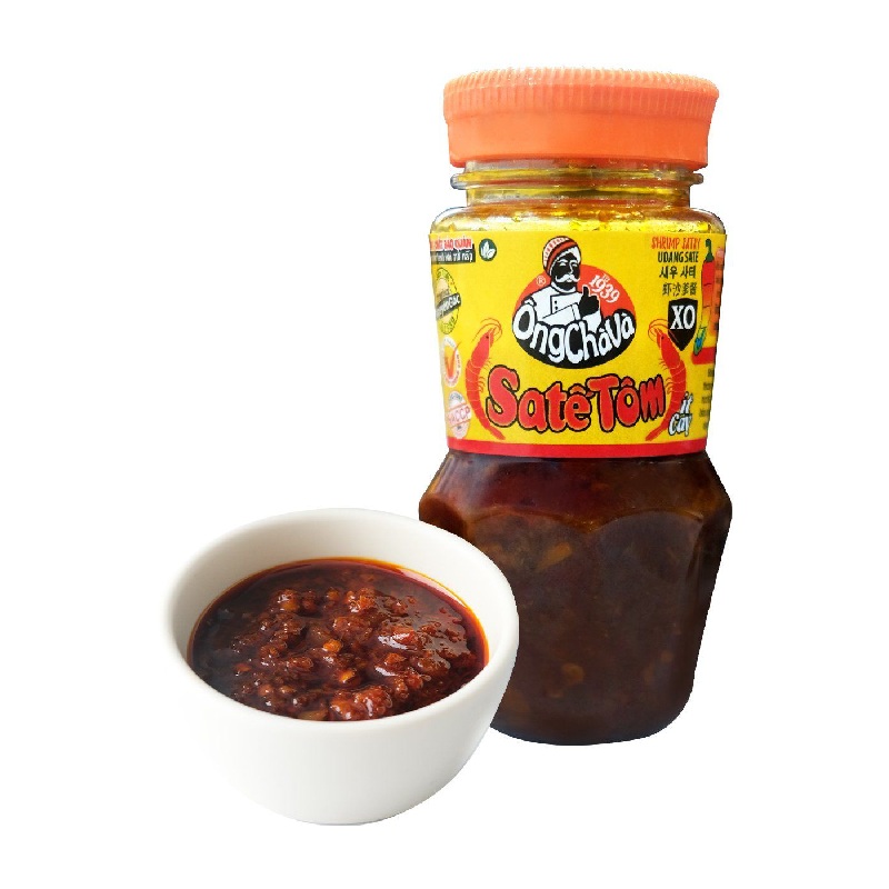 Sa Tế Tôm Ít Cay XO Ông Chà Và 90g