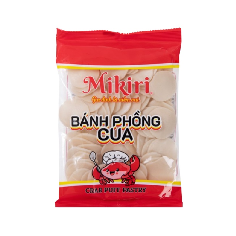 Bánh Phồng Cua Tròn Mikiri 200g
