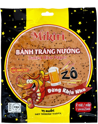 Bánh Tráng Nướng Mikiri Vị Ruốc 50g