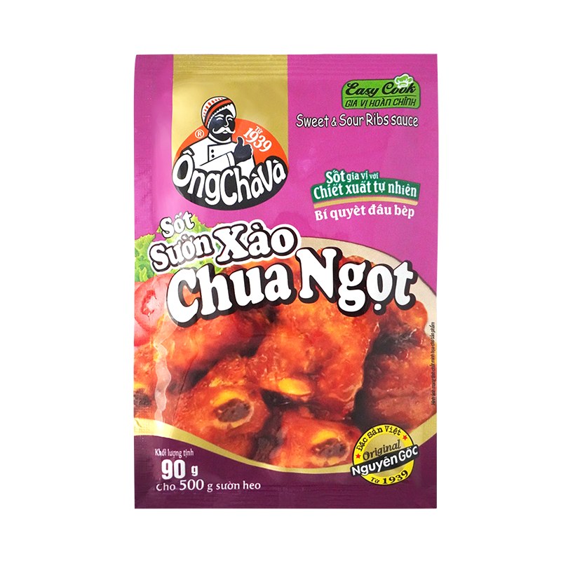 Sốt Sườn Xào Chua Ngọt 90g