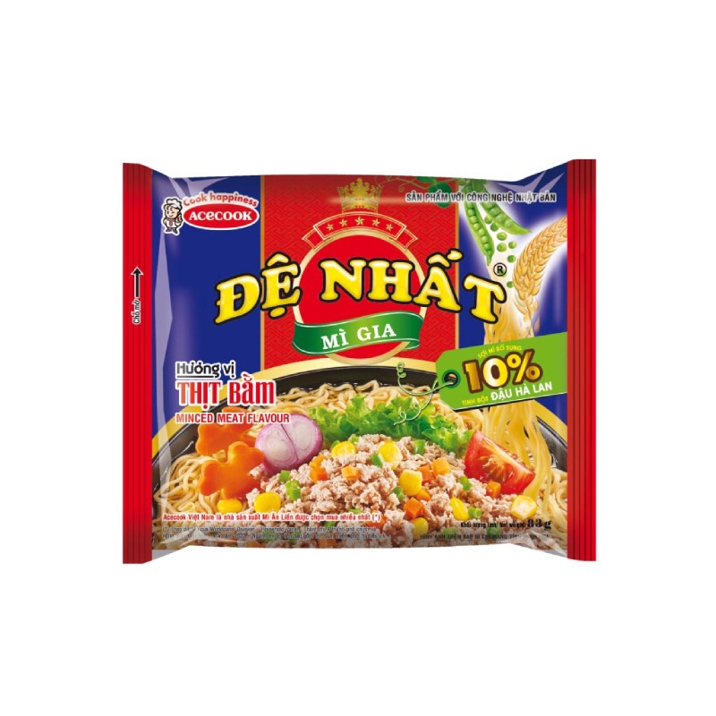 Mì Đệ Nhất Thịt Bằm Gói 83g