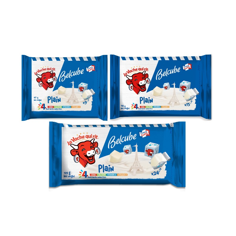 Phô Mai Vuông Belcube Vị Truyền Thống