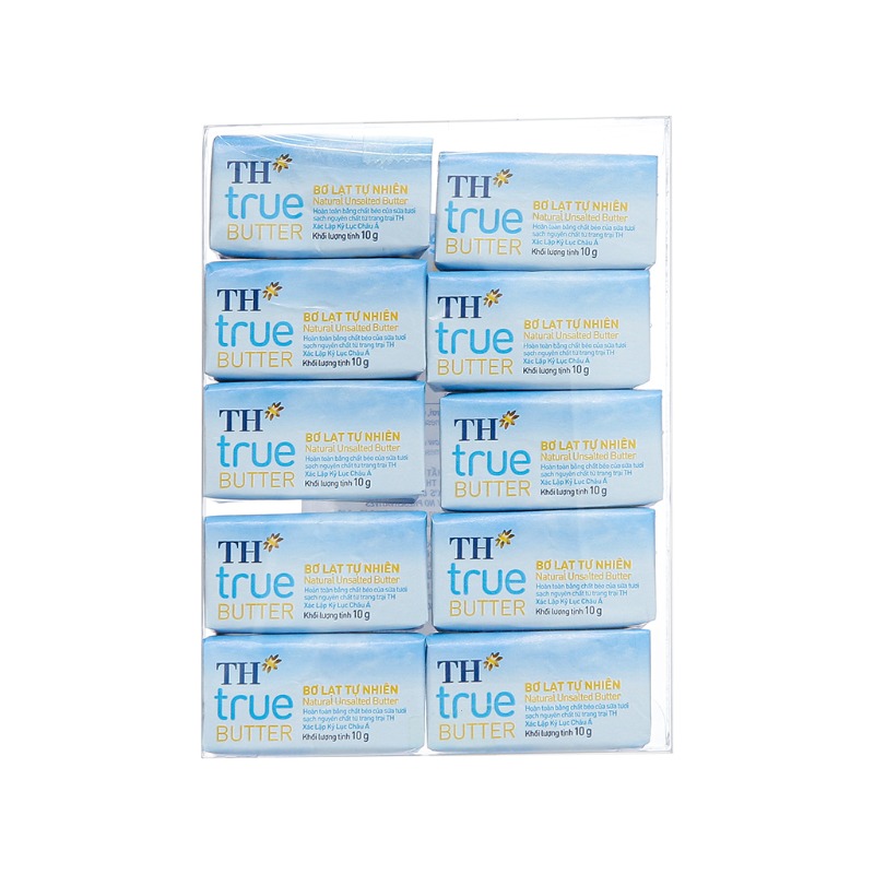 Bơ Lạt Tự Nhiên TH True Butter Vỉ 100g