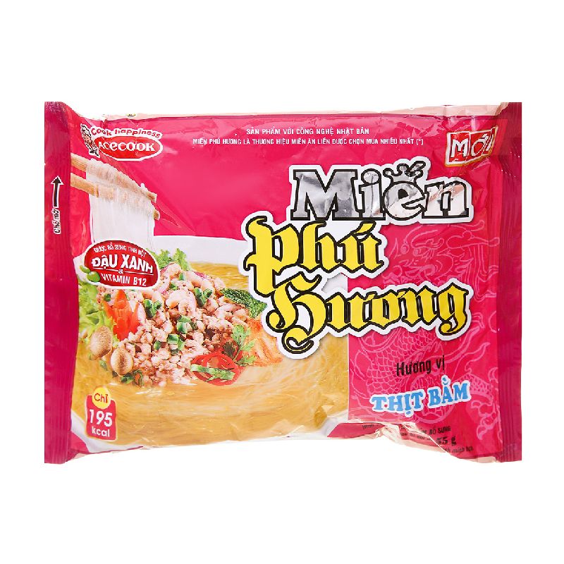 Miến Phú Hương Vị Thịt Bằm Gói 55g