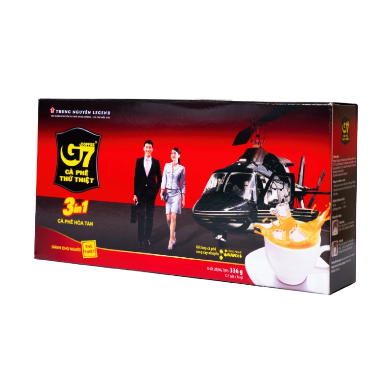 Cafe G7 3in1 Hộp 336g (21 Gói)