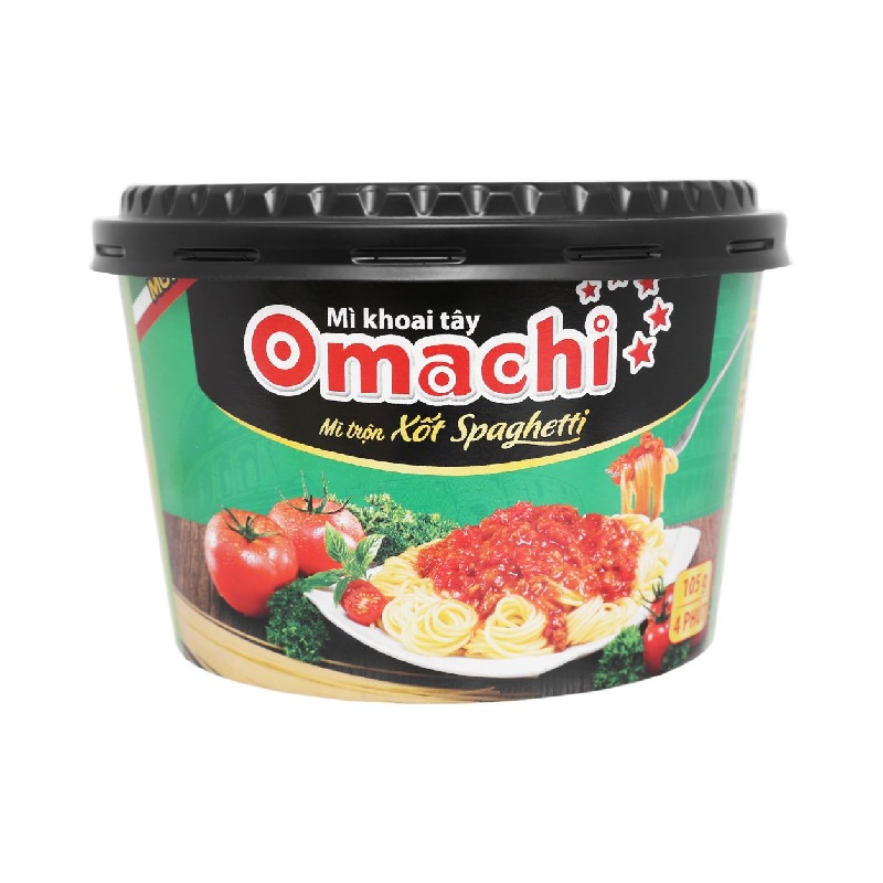 Mì Trộn Omachi Xốt Spaghetti Hộp 105g