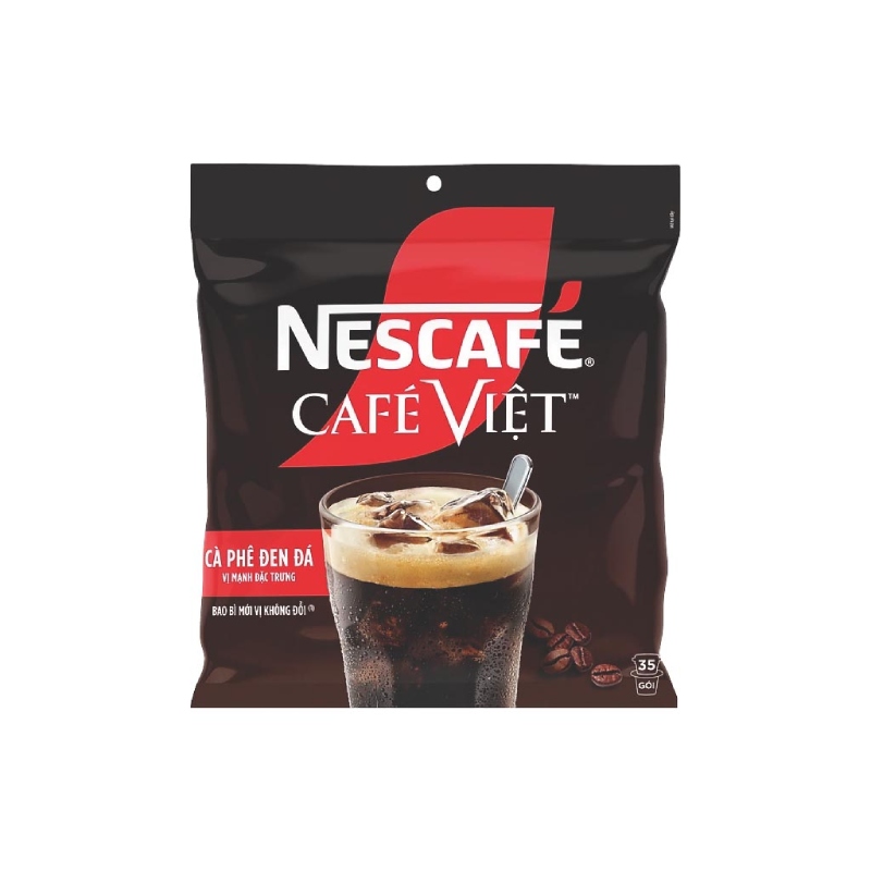 Cafe Đen Đá NesCafé Café Việt Bịch 560g (35 Gói)