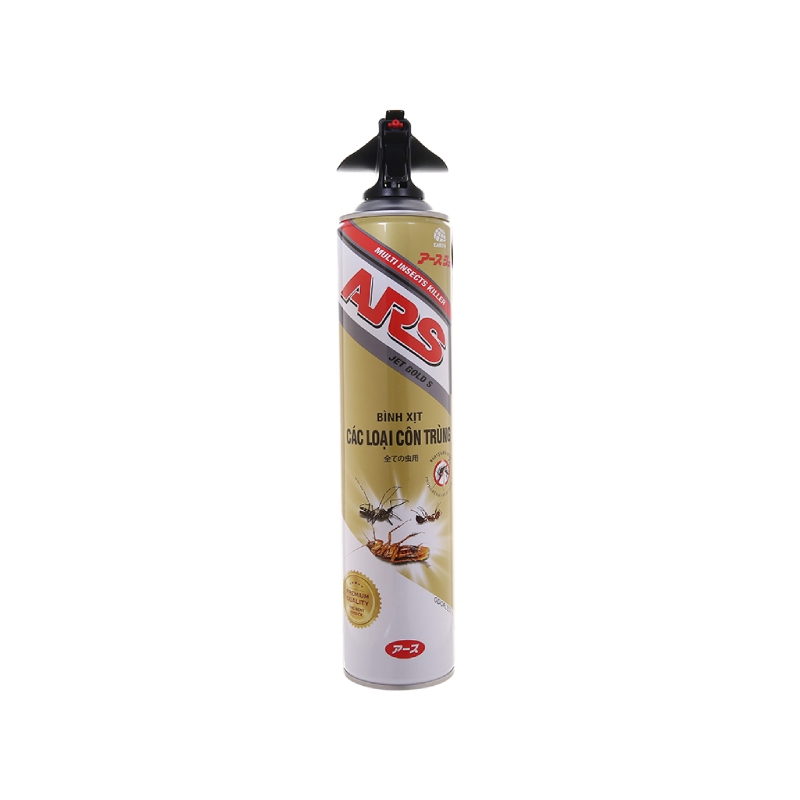 Bình Xịt Côn Trùng ARS Jet Gold S Không Mùi 600ml