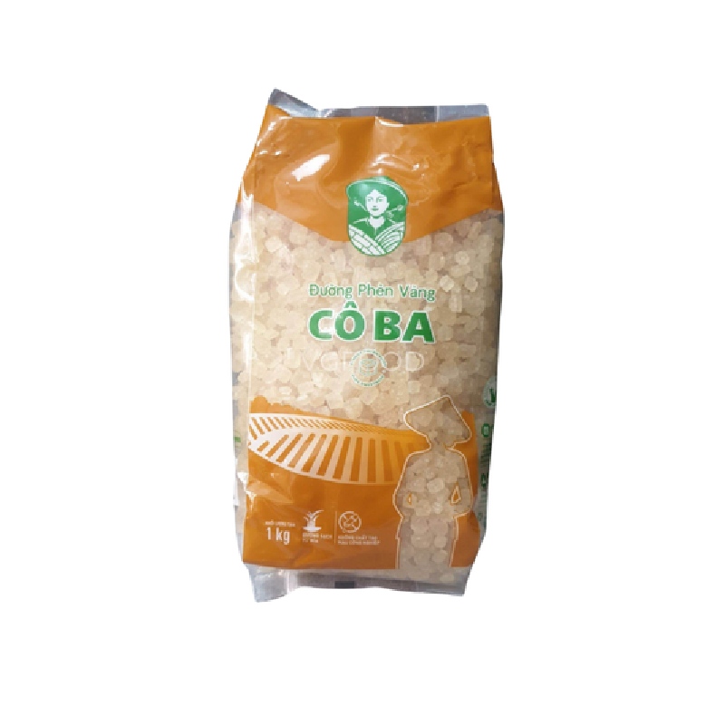 Đường Phèn Vàng Cô Ba Biên Hoà 1kg