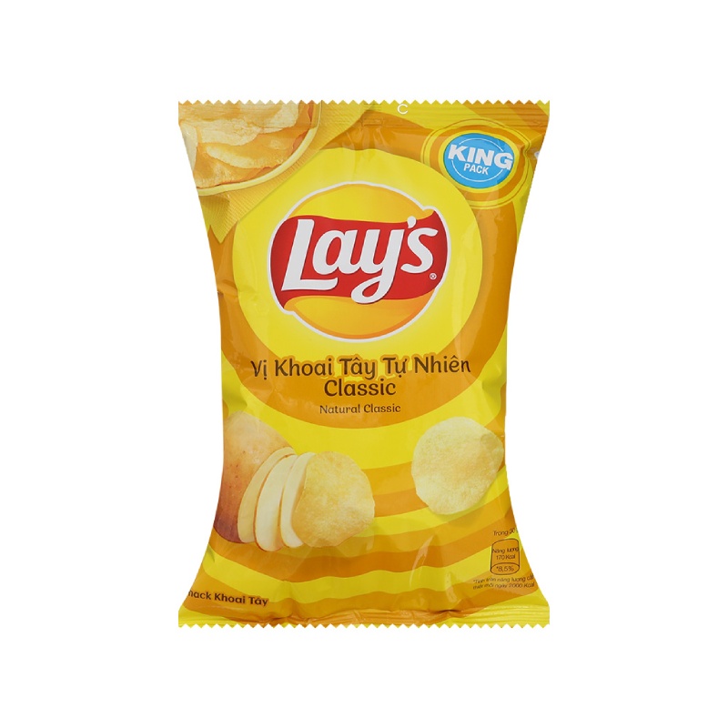 Snack Khoai Tây Lays Gói 53g
